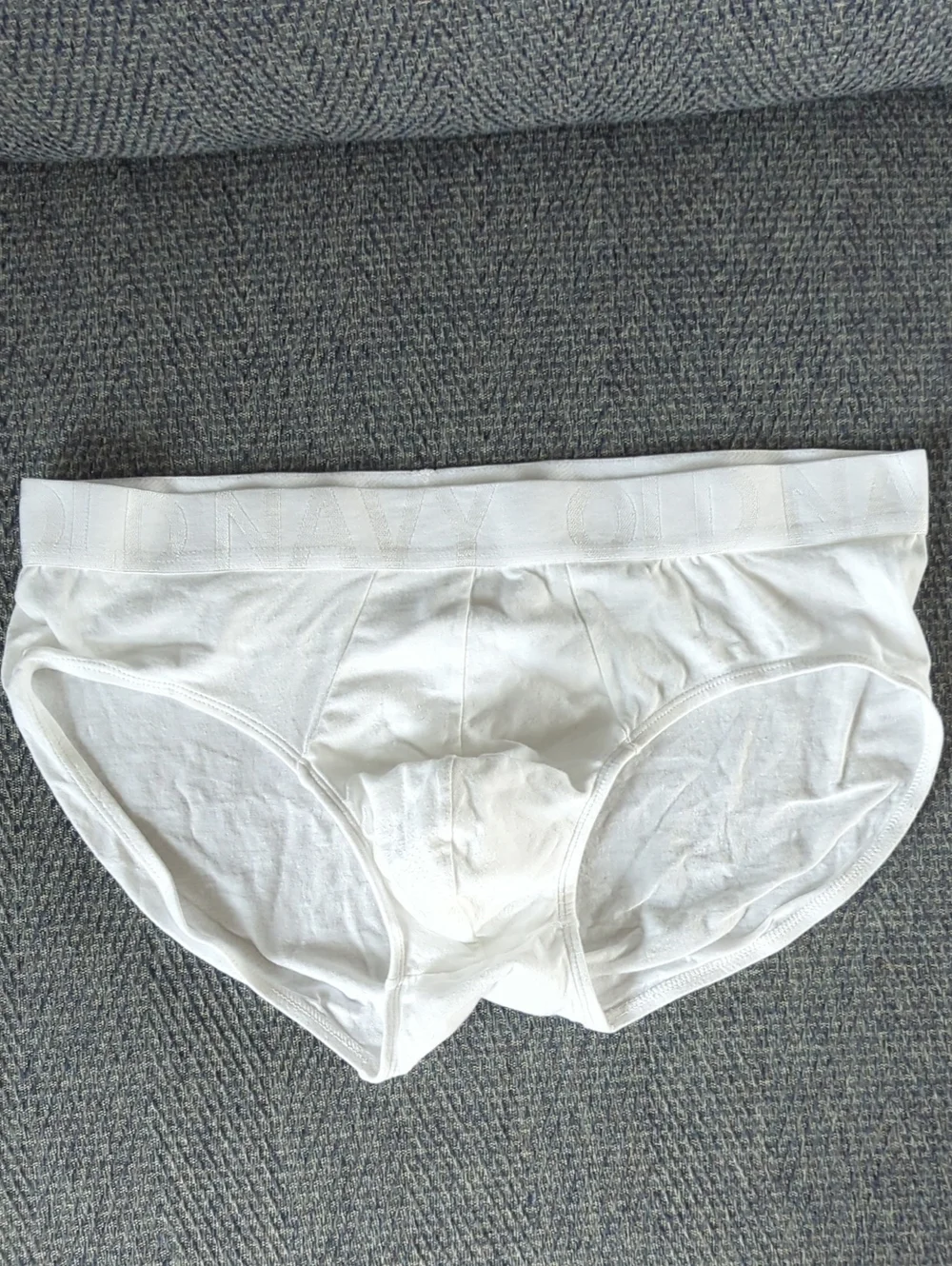 Old Navy White Men's Briefs - Classic Cotton Support